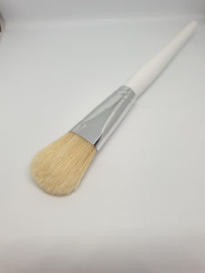 White Handle Mask Brush - Firm